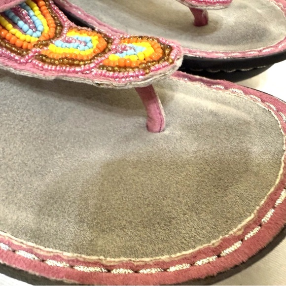 Alegria Carina Bead-Azzled Thong Sandals Pinckney Rainbows Size 37 US 7 Comfort - Picture 7 of 16